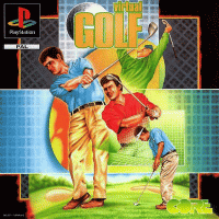 Virtual Golf PAL Playstation PAL box art